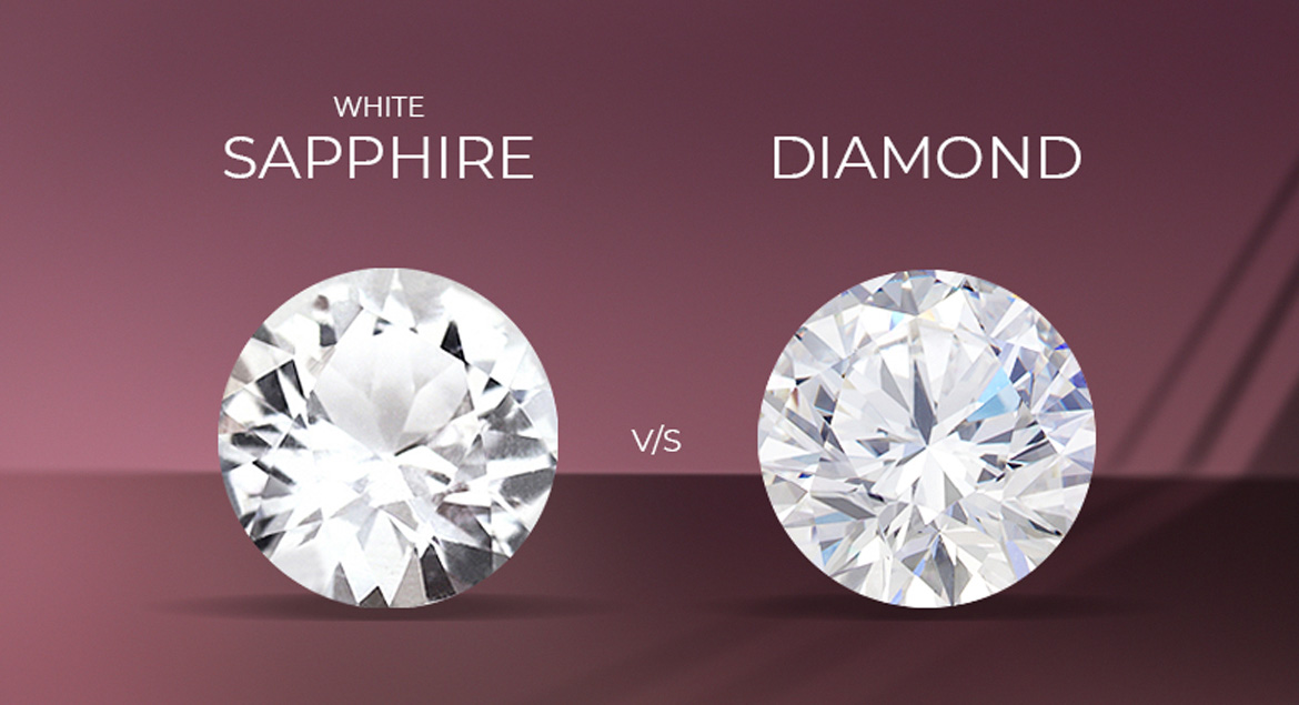 White Sapphire vs Diamond: Find In-depth